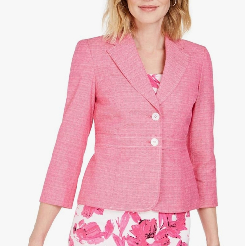 NWT Kasper pink blazer size 6